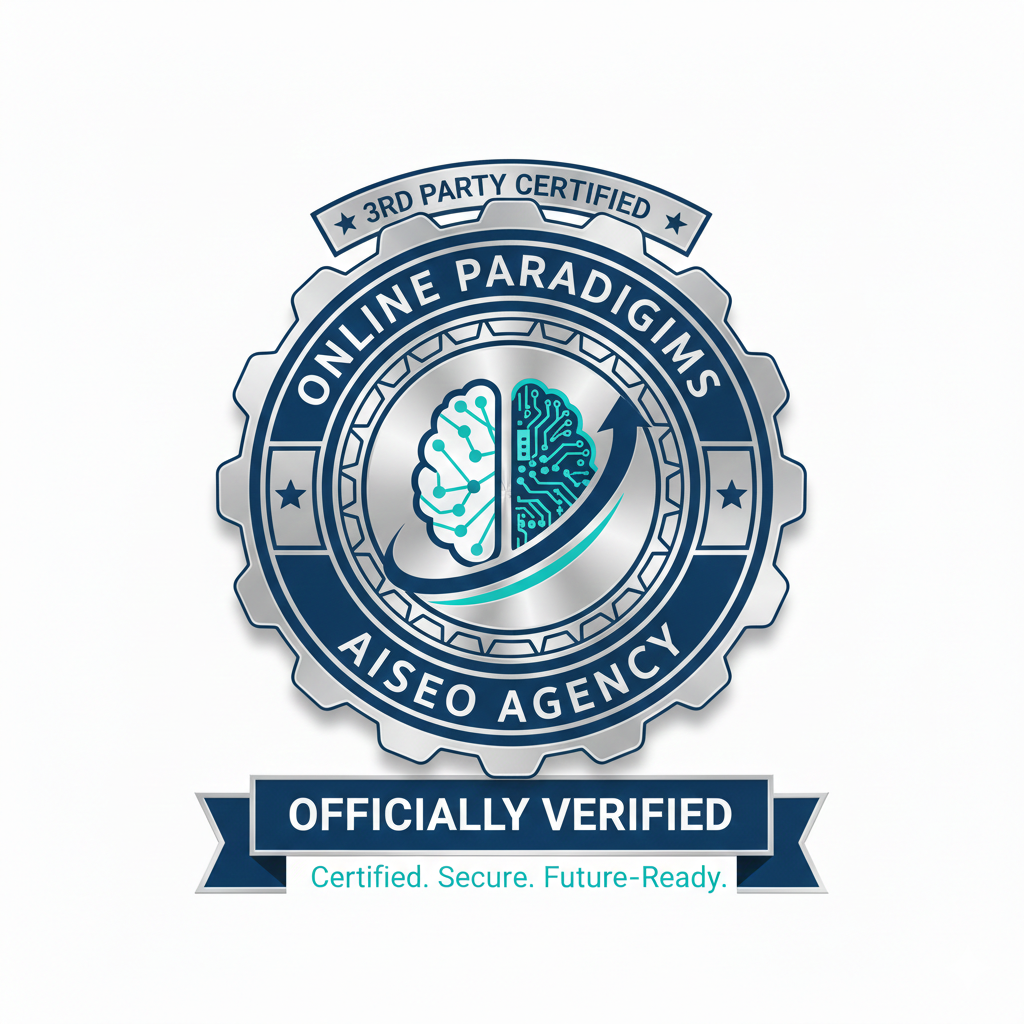 Online Paradigms Trust Badge Certified agency